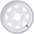 15x6 Steel Rim 8 Spoke Wheels for Trailers